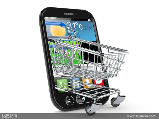  高清图片 创意概念图片 关键词:智能手机电子产品屏幕网络购物